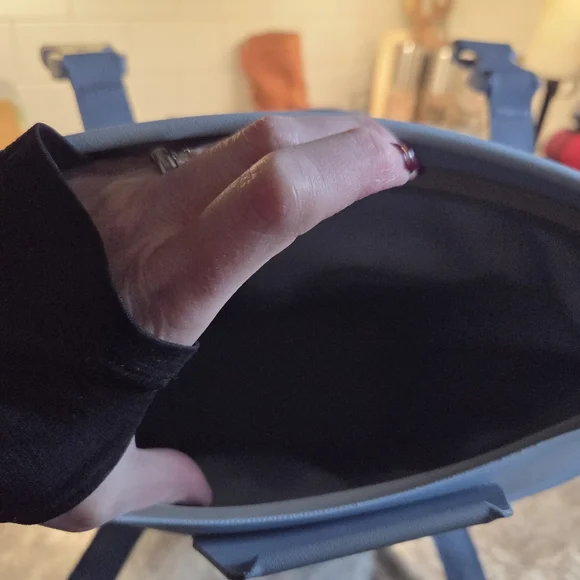 YETI Hopper M12 Backpack Cooler In Light Blue - Picture 12 of 13